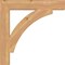 Ekena Millwork Thorton Block Smooth Bracket, Western Red Cedar, 3 1/2"W x 24"D x 24"H BKT04X24X24THR05SWR - alternate 3